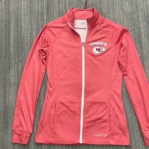 Kansas City Chiefs lightweight zip up jacket.